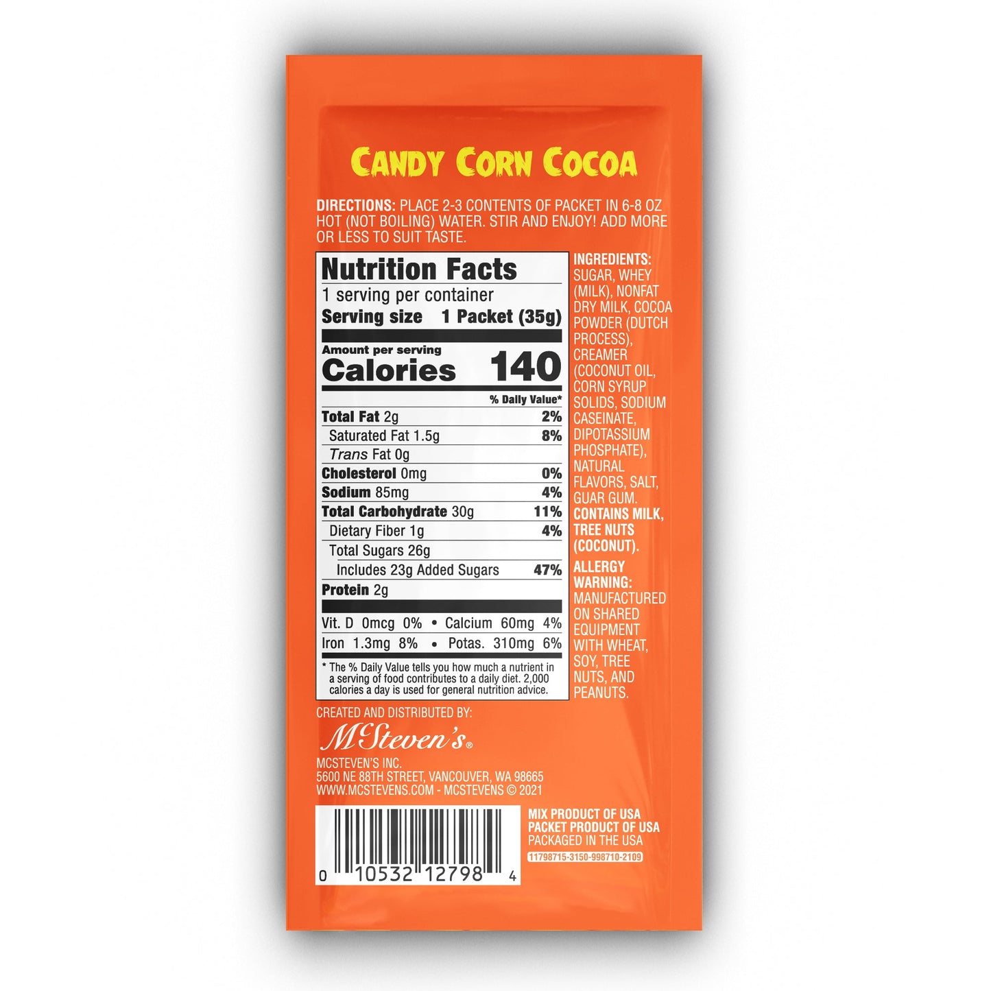 Halloween Drink Mix Variety Box (Twelve 1-1.25oz Packets)